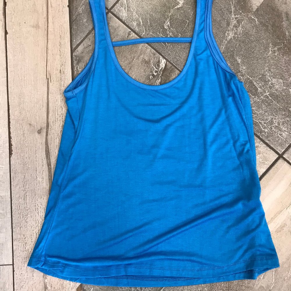 ***Just Be Free Tank Turquoise